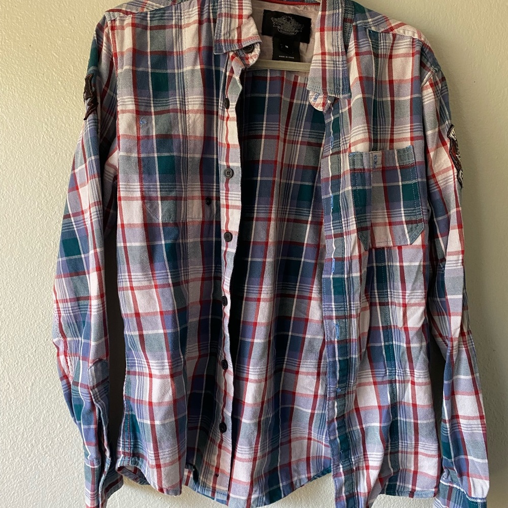Harley Davidson Button down